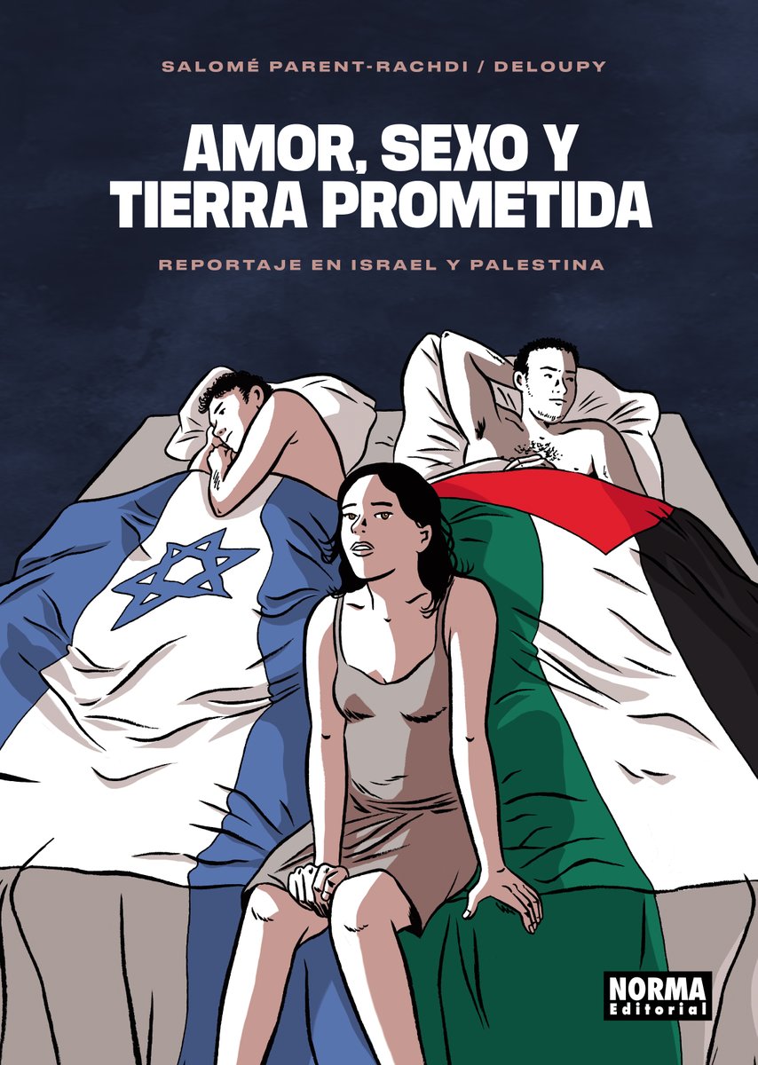 NormaEditorial's tweet photo. Este octubre tendrás oportunidad de ver el conflicto palestino-israelí 🇵🇸 🇮🇱 desde un punto de vista inédito.

Con el reportaje gráfico AMOR, SEXO Y TIERRA PROMETIDA de @salomeparent y Deloupy.

¡El 25/10 📚 en librerías!

📎 Lee una previa 👉 https://t.co/gzrjUZ1i6M https://t.co/vM7EqrgoFO