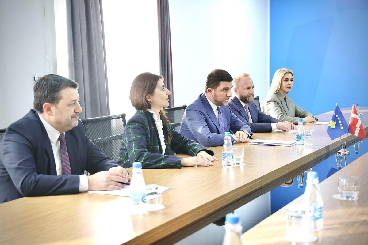 Honored to welcome Denmark's Justice Minister <a href="/PHummelgaard/">Peter Hummelgaard</a>.
#Kosovo and #Denmark share a strong partnership in justice &amp; beyond.
Grateful for Denmark's continued support in our state-building journey!
🇽🇰🇩🇰