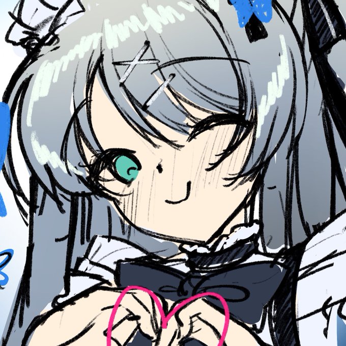 ブルースカイ🦋のフォロワーさんが増えてきたので記念絵を描きたい 