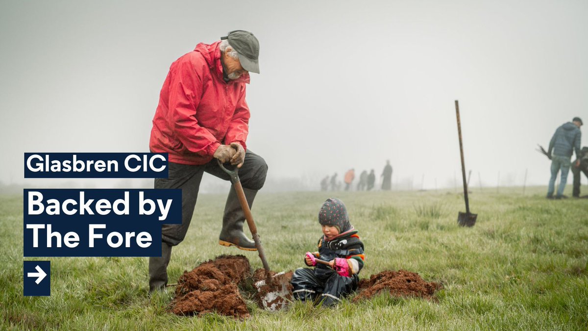 Glasbren regenerates land and communities through food growing and nature education.

Learn more about charities and social enterprises on our website.

#BackedByTheFore #smallcharities #socialchange #socialjustice #funding #socialenterprise #charities #inequality #grantmaking