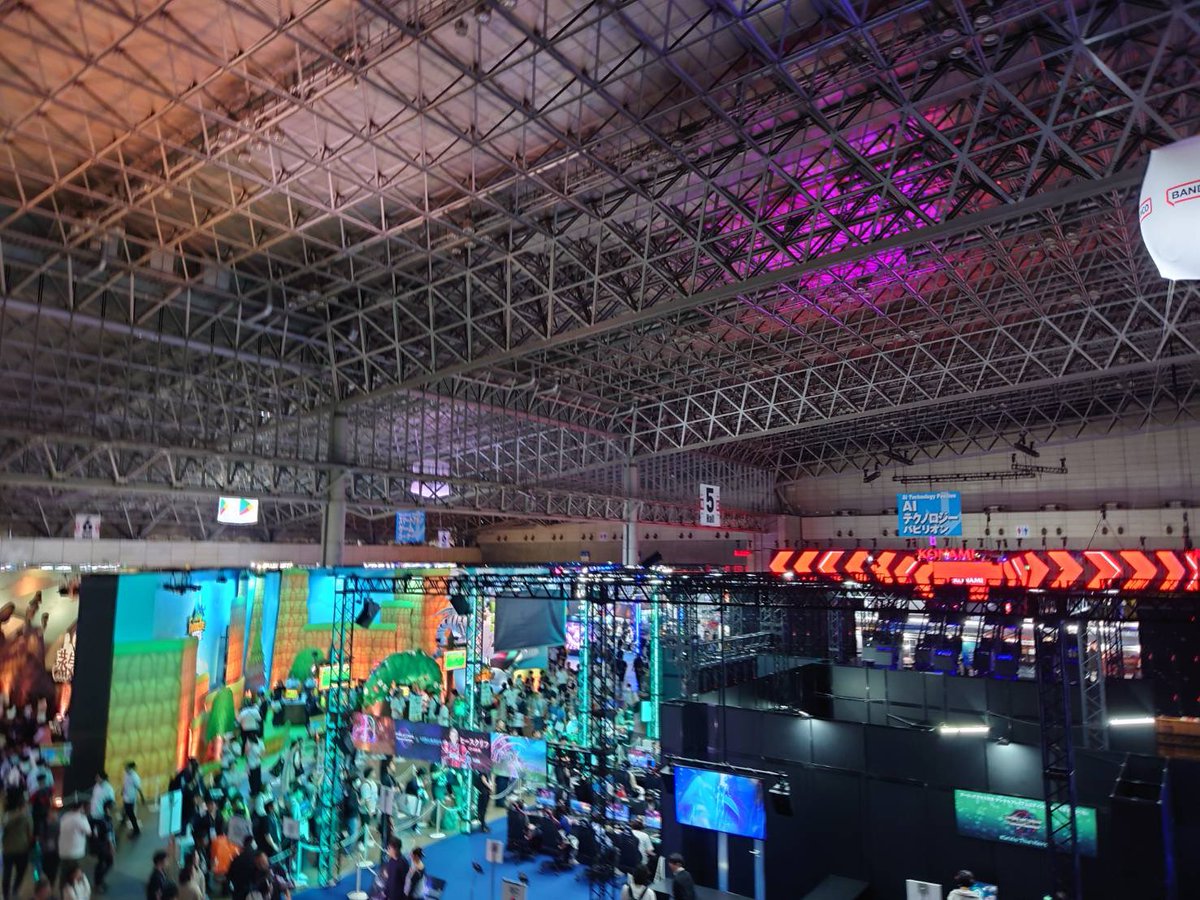 TGS2024ビジネスデーが無事に終了しました。
明日より一般公開日となります。
生憎のお天気が予想されておりますが、ご来場をお待ちしております。 #東京ゲームショウ2024 #tgs2024