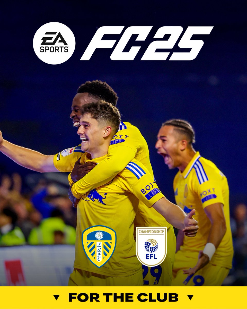 🎮 #FC25 is here to Play Now! Go and win For The Club!

x.ea.com/82029 

<a href="/EASPORTSFC/">EA SPORTS FC</a> | #EFL | #AD
