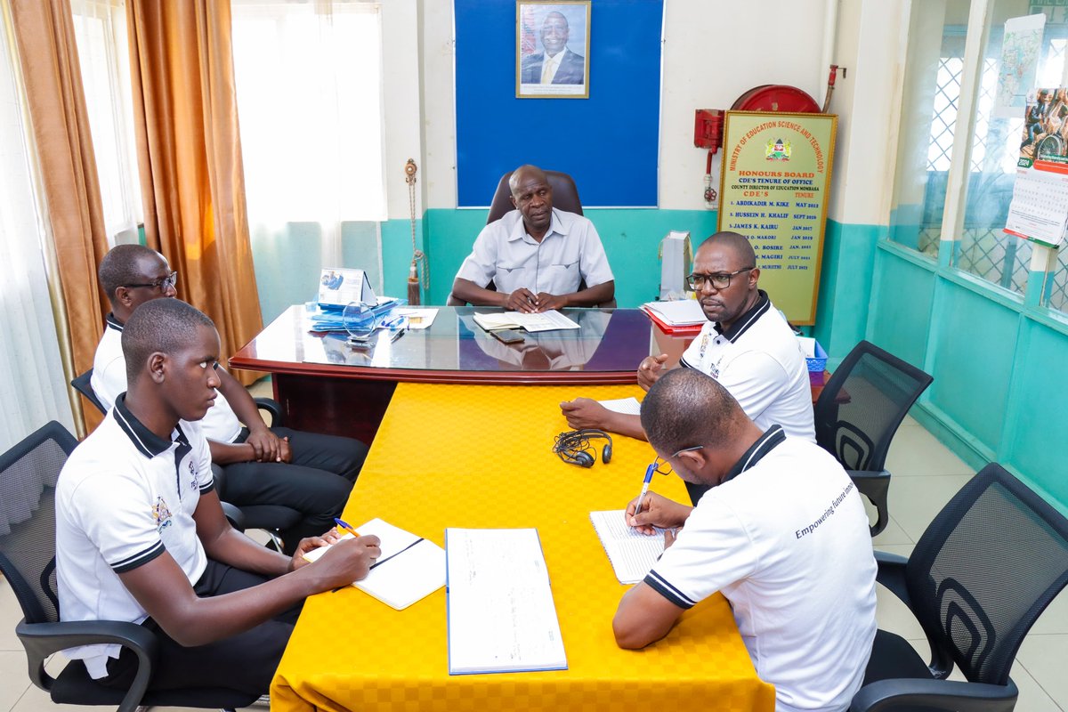 techkidzafrica's tweet image. Paid a courtesy visit to Mombasa County Director of Education, Mr. Masibo Khituyi. We shared how #TechKidzAfrica is empowering teachers with digital skills through #advancingcomputingliteracyproject & #ExperienceAI! #Tech4All #Kenya
@Elimu_MsaCounty @MombasaCountyKe