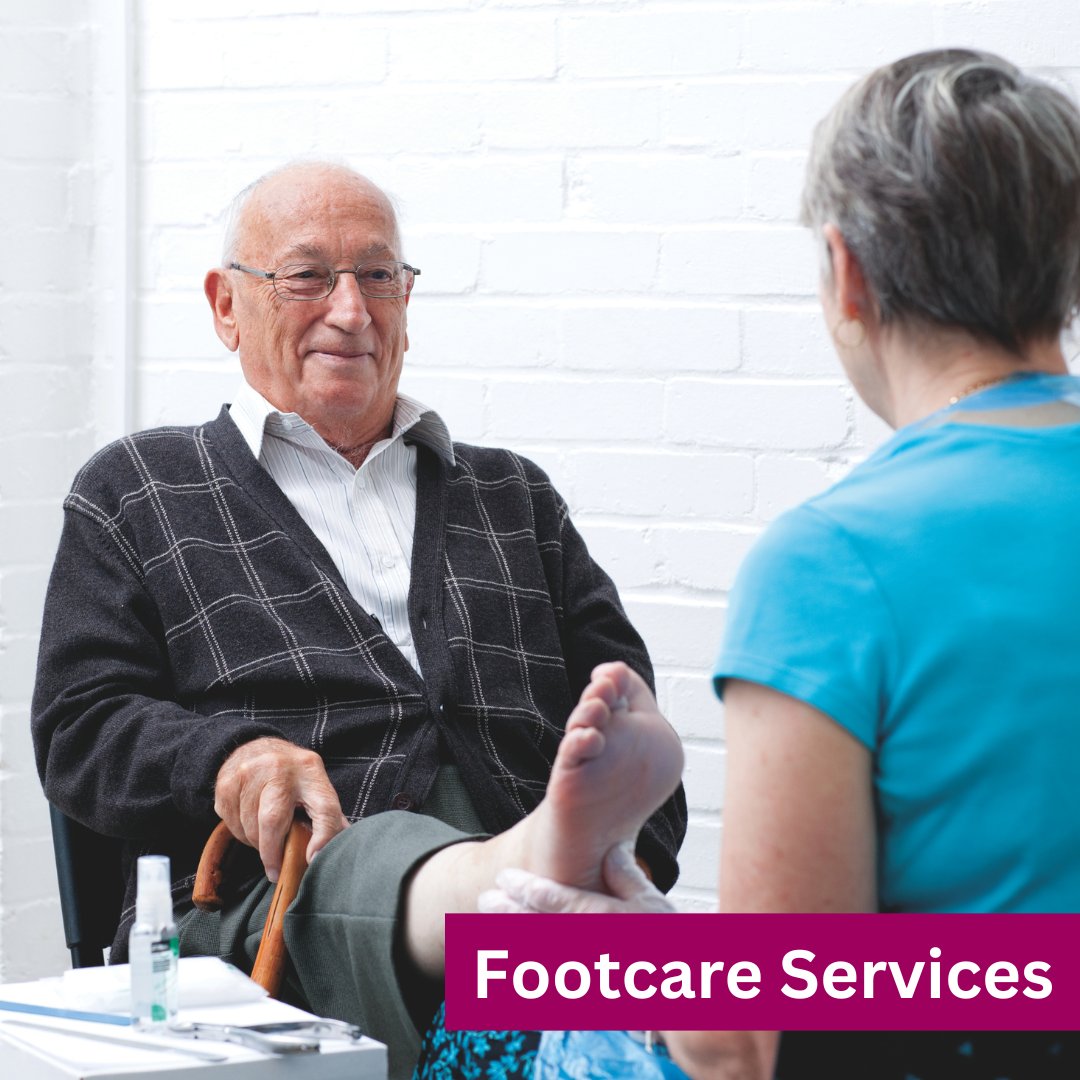 We hold regular footcare surgeries at The Bradbury Centre each week with Chiropodist/Podiatrist Camilla and Foot Health Practitioner Kate.⁠

To book an appointment or for more information please contact us:⁠
📞 023 9286 2121
✉️ enquiries@ageukportsmouth.org.uk