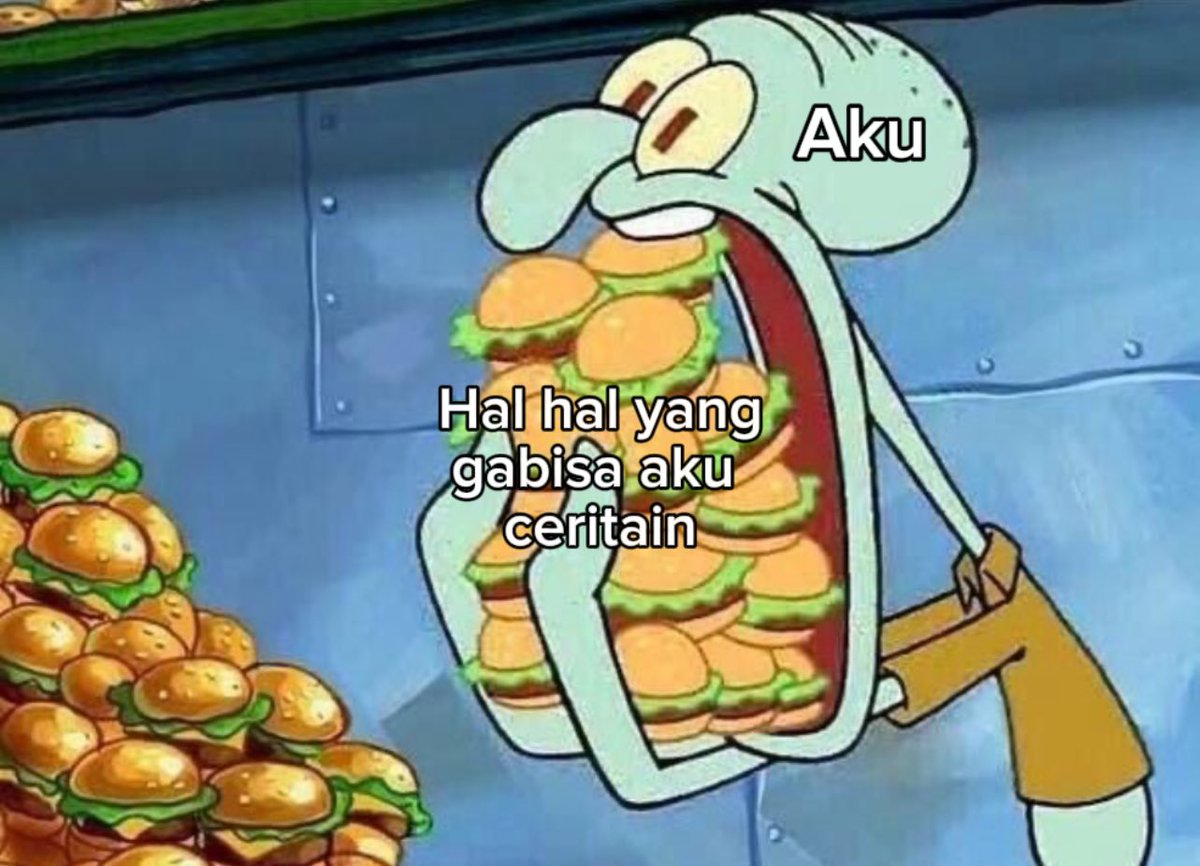 Santi_nya's tweet image. Semua aku telen sendiri