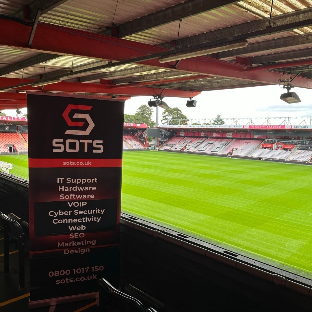 SOTS_UK's tweet photo. Exciting day at Bournemouth Football Club! 

On Wednesday, John and Damian had a fantastic time at the business expo, connecting with incredible people and sharing insights. Thank you to everyone who stopped by! 🤝

 #SOTS #BusinessExpo #Networking #Sots #BournemouthFootballCl... https://t.co/Bfr0tdoUre