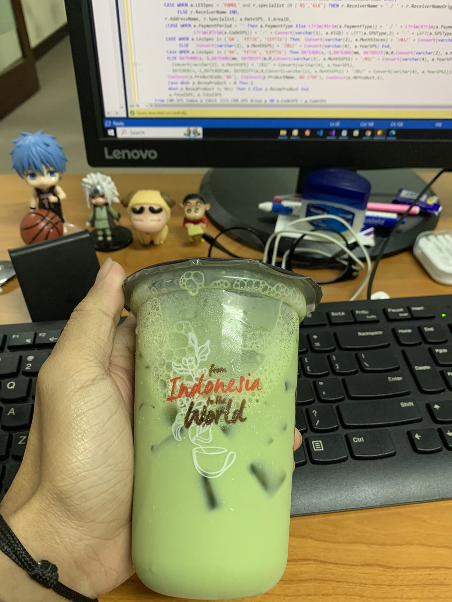 mangkus_'s tweet photo. bowleh jg nih enak [matcha latte kopi kenangan] https://t.co/wlSqlmkgNC