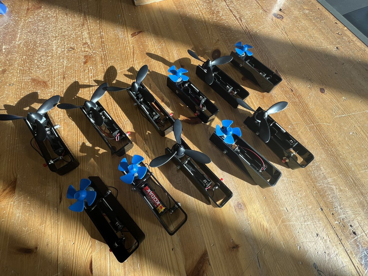 CcoEngineering's tweet photo. @colaiste Form 2 Maigue students manufactured a small hand held fan in STEM over the past few weeks. @Dyson https://t.co/sN82tyUHxN
