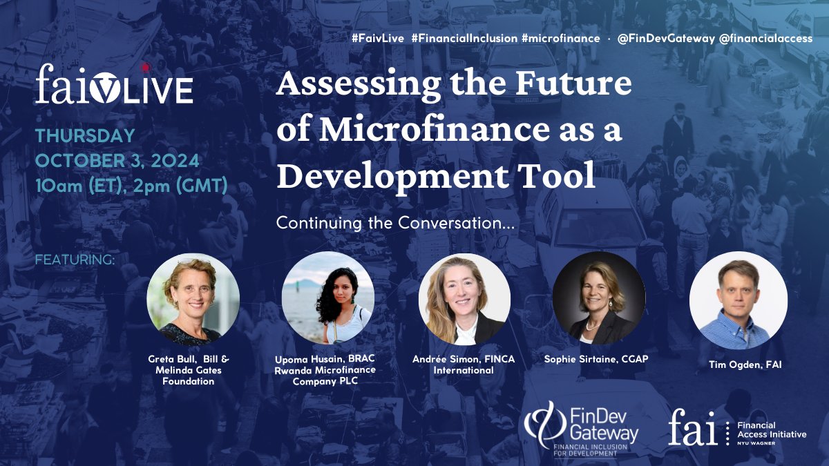 Financial Access Initiative at NYU Wagner tweet media