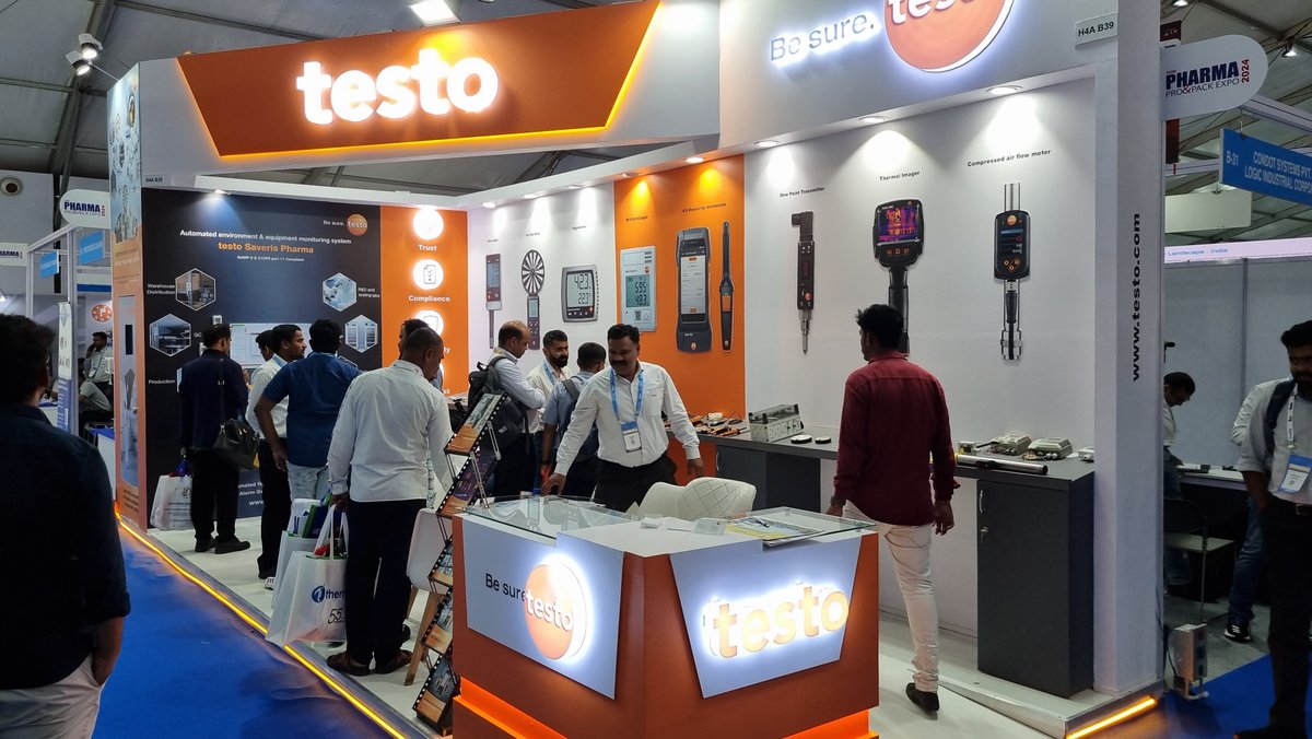 TestoIndia's tweet image. Witness our latest innovations in pharmaceutical solutions that enhance efficiency and safety. Our team is eager to share insights and discuss how we can support your needs!
Do visit us at Hall no. 4A, Stall no. B39
#pharmapropack #testo