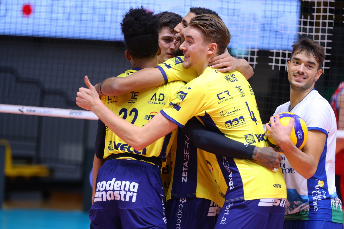 modenavolley's tweet photo. Fun mood because we play our first game in 2 days!! 😁

⚔️ vs Piacenza on Sunday at 4pm.

#modenavolley #since1966 #PiacenzaModena https://t.co/azyuGAe3hR