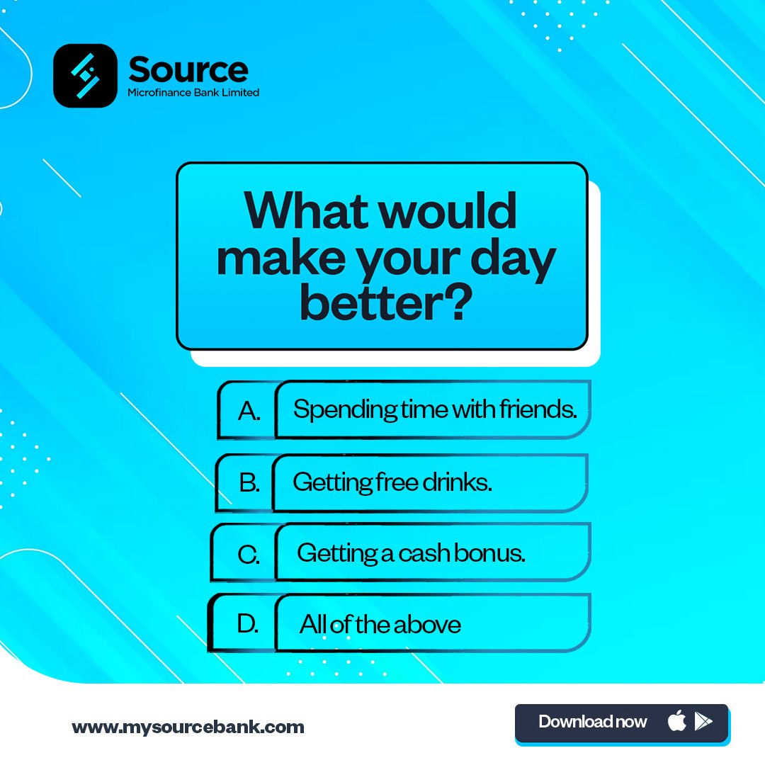 SourceMFB's tweet image. Who says you can&apos;t have it all? What would a perfect day look like to you? 

Share your thoughts with us and tag your friends to join the fun too.  

#SourceMFB #SourceMobile