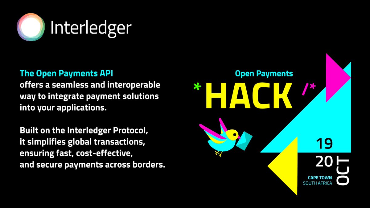 make_developer's tweet photo. At the @Interledger hackathon we challenge you to use the Open Payments API to build innovative solutions that: 
🌍💸  Simplify cross boarder payment
💰 Enhance financial inclusion
🚀 Automate payments and financial workflows
Register now: https://t.co/ddWSHMpk6x

#ILPHacks https://t.co/TyPp3N0ZIy