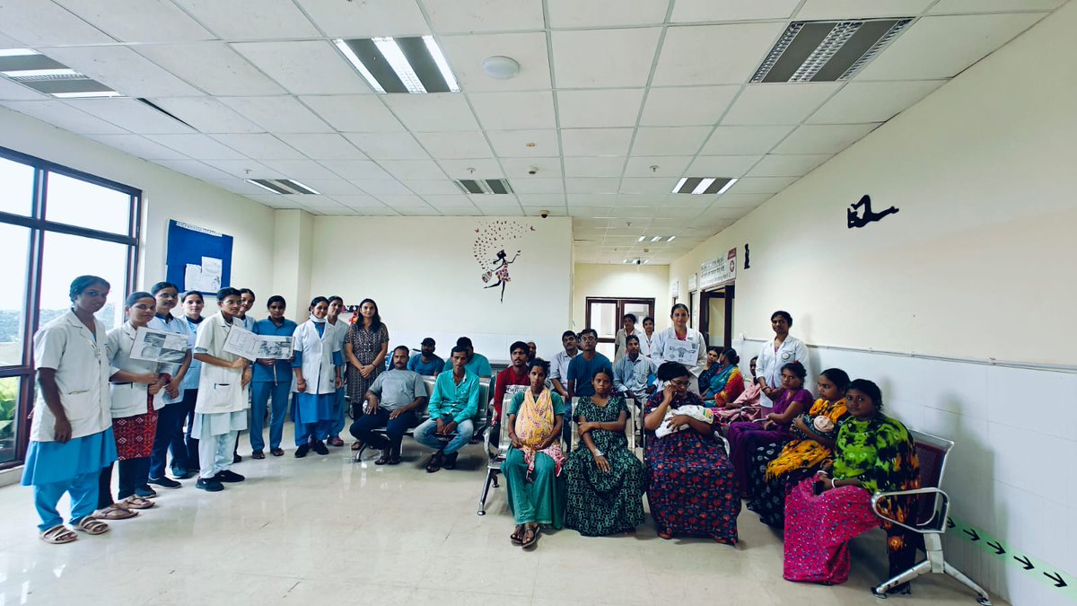 AIIMSBhubaneswr's tweet photo. Celebrating #WorldContraceptionDay, Dept. of #Obstetrics &amp; #Gynaecology @AIIMSBhubaneswr hosted an awareness programme.
Empowering patients with knowledge on contraception.
Choose wisely, live healthy.
#ThePowerOfOptions #ReproductiveHealth #FamilyPlanning
@MoHFW_INDIA https://t.co/A9pJ51KbjP