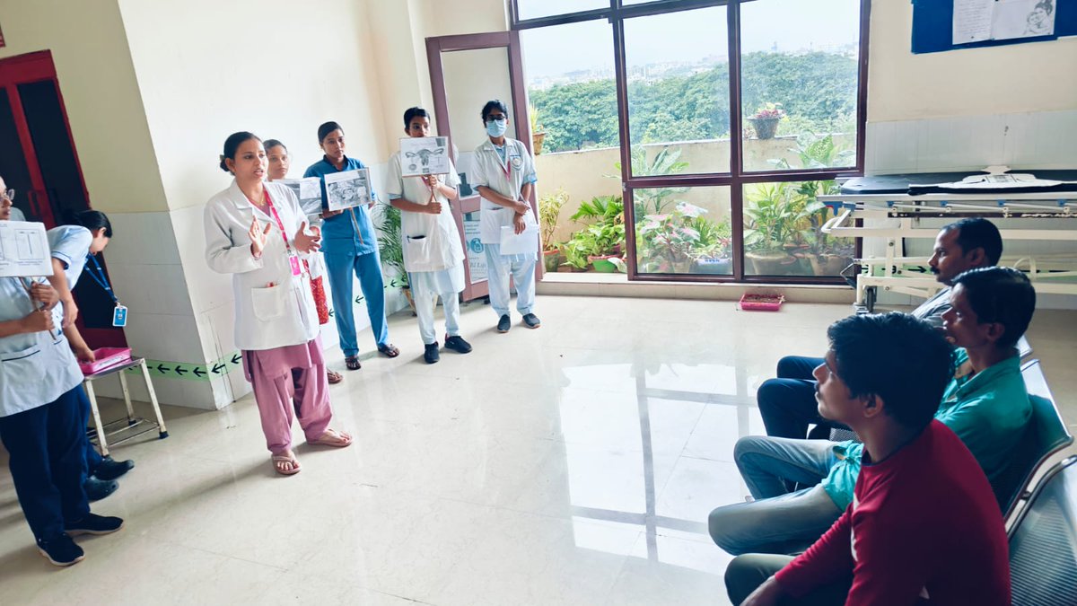 AIIMSBhubaneswr's tweet photo. Celebrating #WorldContraceptionDay, Dept. of #Obstetrics &amp; #Gynaecology @AIIMSBhubaneswr hosted an awareness programme.
Empowering patients with knowledge on contraception.
Choose wisely, live healthy.
#ThePowerOfOptions #ReproductiveHealth #FamilyPlanning
@MoHFW_INDIA https://t.co/A9pJ51KbjP