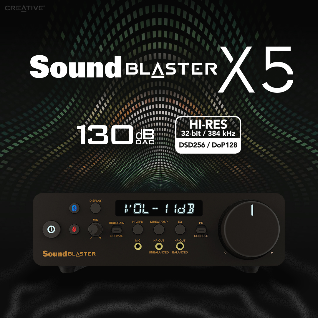 早い者勝ち】Sound Blaster 覗い X5【3月30日までの出品】