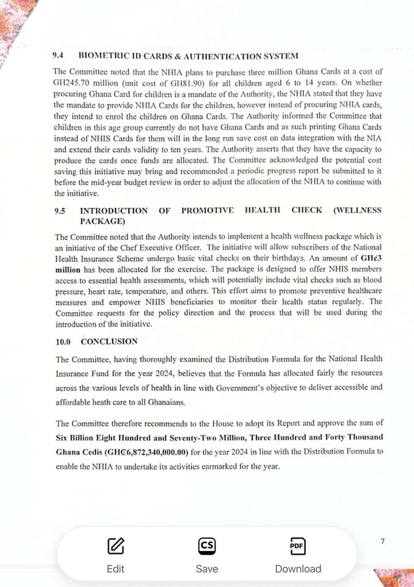 CallmeAlfredo's tweet photo. Hey @NHIS_Ghana, with the NIA set to register kids aged 6 to 14, do you still need to spend the 245 million cedis you budgeted this year for buying Ghana Cards for children in that age group? First issuances of Ghana Cards are supposed to be free, so why allocate your limited funds for that?