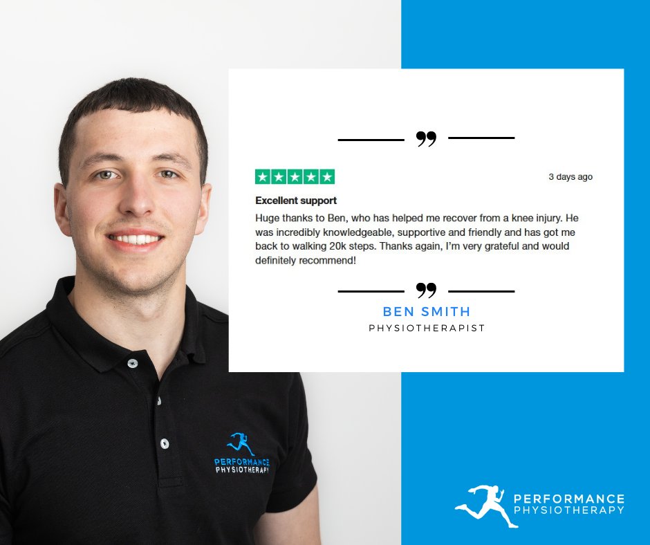 Ben's happy to receive this testimonial! It’s good to know that his efforts make a positive impact and is grateful for the kind words and motivated to continue providing exceptional care🤩🙌Thank you to all our patients for your trust and support 💙
physio.je