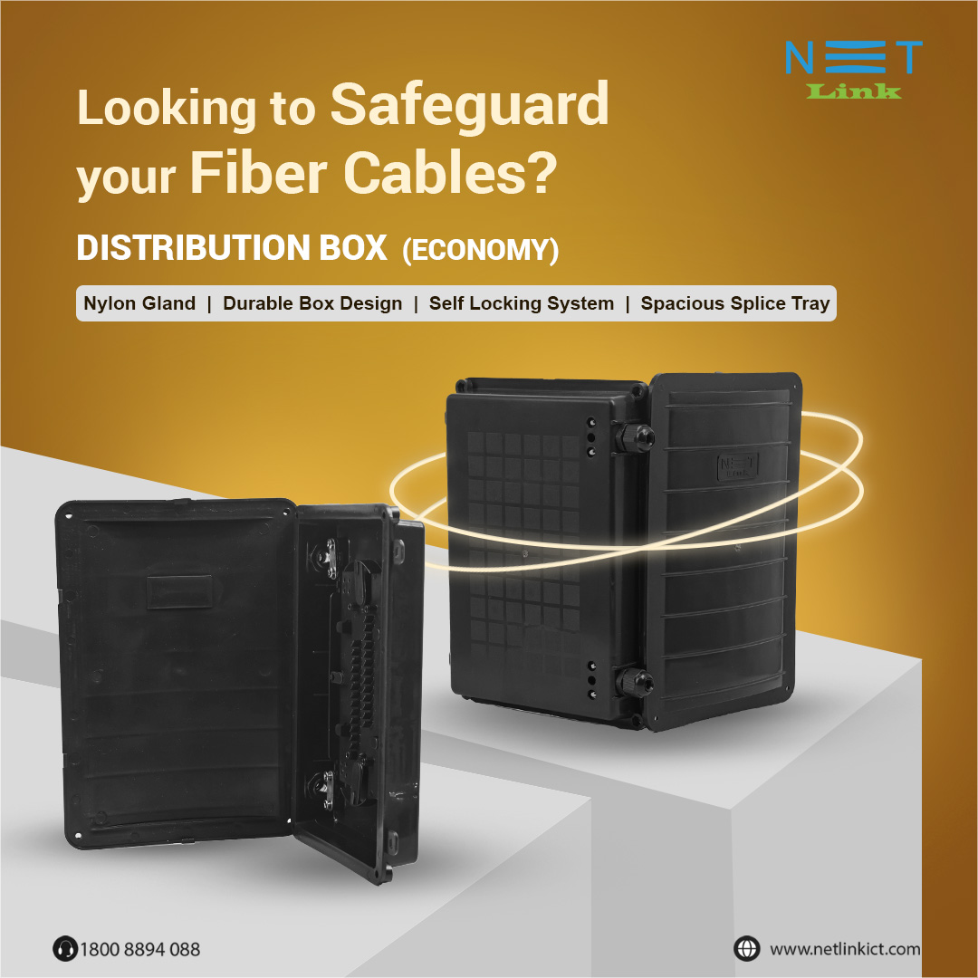 NetlinkICT's tweet photo. Secure your network with our FTTH Distribution Box! It features a durable nylon gland and robust design, all at an unbeatable price. Limited stock is available—purchase now to secure your network!
Website; https://t.co/R60Sp1DuHl
#FTTH #gpon #gepon #internetserviceprovider https://t.co/Z9qQZN7ZJS