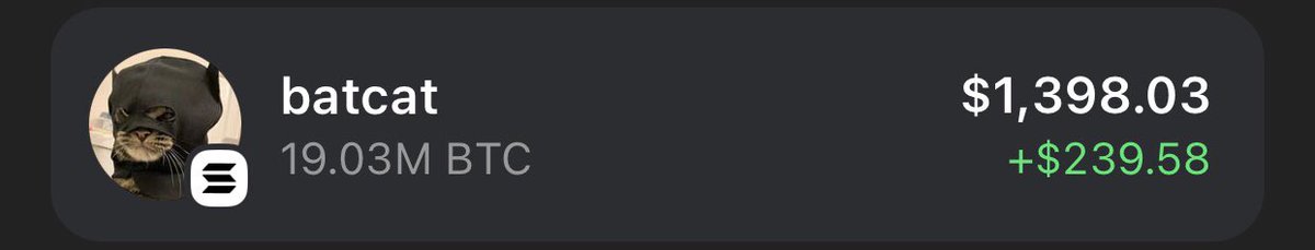 $1k to 100k Challenge 🔥

First project BTC #Batcat CTO, with 4K holders
Under 100k MC. 

Good news ahead and ready to takeoff 

EtBc6gkCvsB9c6f5wSbwG8wPjRqXMB5euptK6bqG1R4X

See you soon

$sol $meme $moodeng $wif $omochi $cat $billy