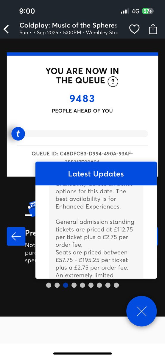 ppoppyle's tweet photo. #Coldplay @TicketmasterUK you’re joking??? https://t.co/PGBgPNquyE