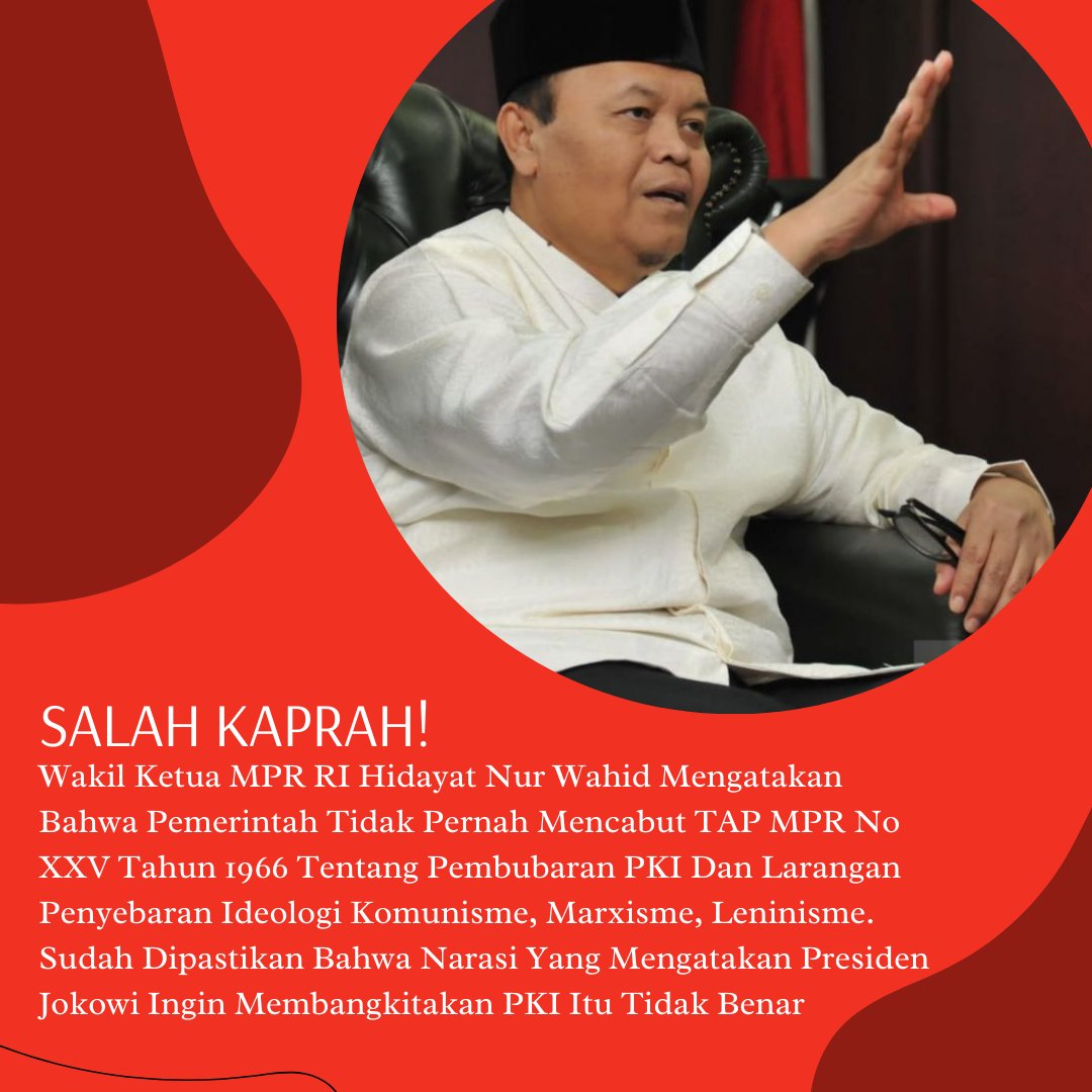 TAP MPR No. XXV Tahun 1966 masih berlaku sampai sekarang

Gibran P Diddy VIP C Tia Rahmania perkedel Mandalika SCBD VIP B Diganti 麻生太郎 石破かよ #giants #lovefighters #chibalotte