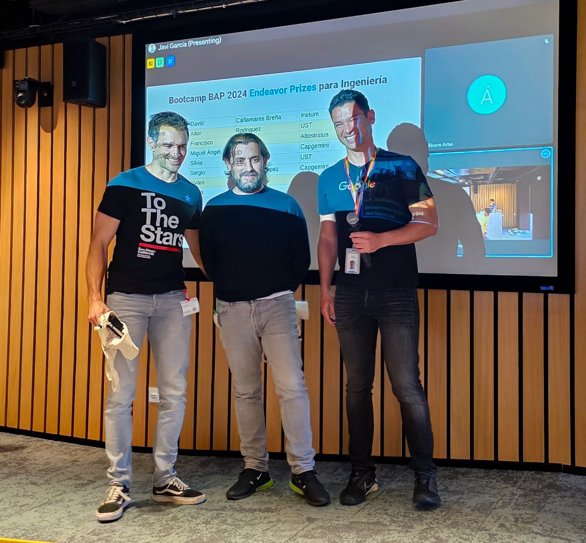 USTspain's tweet image. 🏆 ¡Gran día para #UST en el evento de Google BAP 'Planning H2 2024'!
Ayer, nuestros compañeros estuvieron presentes para recoger varios reconocimientos después de dos intensos meses de formación en @ApigeeInstitute y #ApplicationIntegration.
⚡¡El esfuerzo ha dado sus frutos!