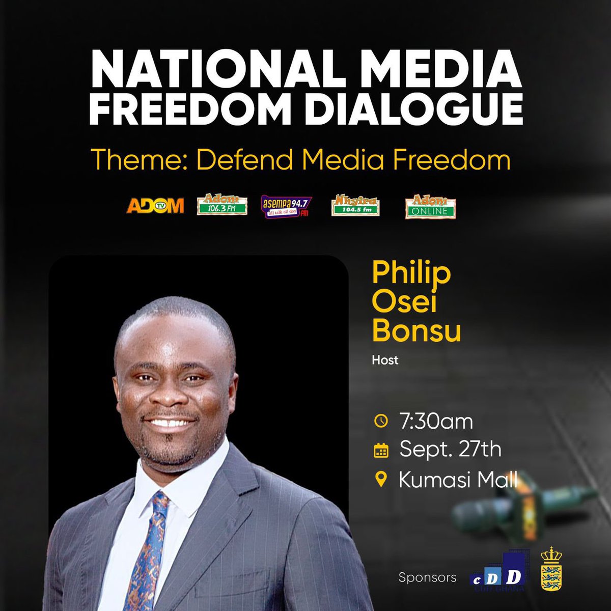 NanaYaa81549048's tweet photo. Without press freedom, who will hold power accountable? #DefendMediaFreedomG https://t.co/vJyla0OeW8
