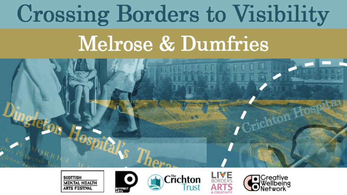 Live Borders Arts & Creativity (@livebordersarts) on Twitter photo Join us for a captivating two-part event across the South of Scotland, where we delve into the rich creative legacies of Dingleton Hospital in Melrose and The Crichton Royal Institution in Dumfries.
Info 👉 tinyurl.com/Crossing-Melro…
#SMHAF24 <a href="/outpost_arts/">OutPost Arts</a> <a href="/CrichtonTrust/">The Crichton</a> <a href="/MH_arts/">Scottish Mental Health Arts Festival</a> Join us for a captivating two-part event across the South of Scotland, where we delve into the rich creative legacies of Dingleton Hospital in Melrose and The Crichton Royal Institution in Dumfries.
Info 👉 tinyurl.com/Crossing-Melro…
#SMHAF24 <a href="/outpost_arts/">OutPost Arts</a> <a href="/CrichtonTrust/">The Crichton</a> <a href="/MH_arts/">Scottish Mental Health Arts Festival</a>