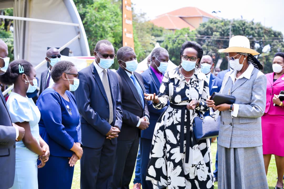 GovUganda's tweet image. Happening now:
The First Lady and Minister of Education Hon @JanetMuseveni
is at @Makerere launching the #EmergingLeadersProgram
