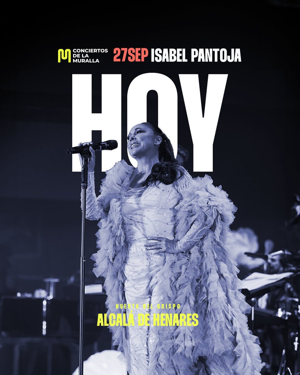 ¡De los nervios! Así estamos sabiendo que hoy vamos a ver a Isabel Pantoja sobre el escenario de #LosConciertosdelaMuralla2024 ❤️‍🔥

🚨 Aún puedes conseguir las últimas entradas: losconciertosdelamuralla.com/isabel-pantoja…