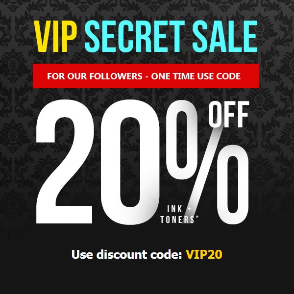 999inks's tweet image. Save this weekend with your exclusive 20% discount on compatible inks and toners. One use per customer, offer ends 30th September - delivery is FREE!
Don't miss out --- ow.ly/Unf850Twq4F