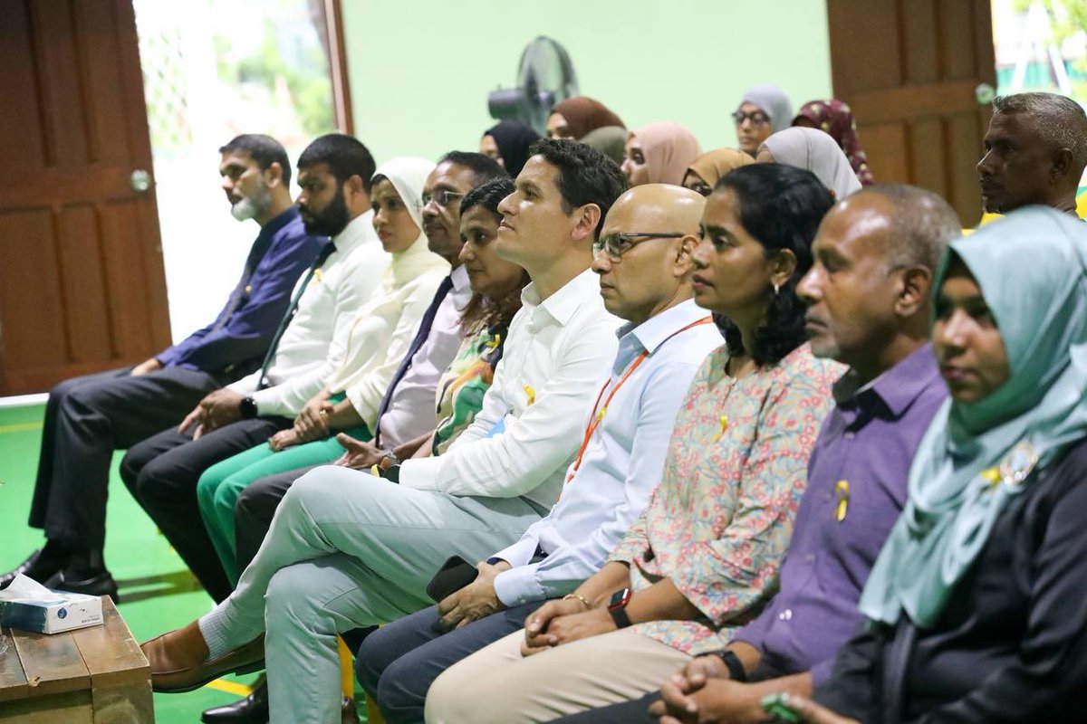 CancerSocietyMV's tweet photo. This September, we launched an Education Toolkit for Post-Treatment Challenges of Childhood Cancer, as part of our #ChildhoodCancer month activities. 

We thank our partners @Dhiraagu @UNICEFMaldives and @MoEdumv for your support and partnership to make this possible. https://t.co/A21WUWqsHF