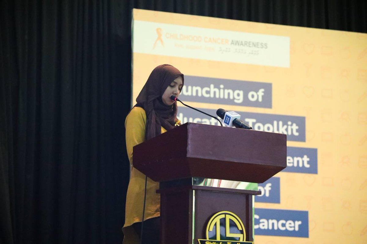 CancerSocietyMV's tweet photo. This September, we launched an Education Toolkit for Post-Treatment Challenges of Childhood Cancer, as part of our #ChildhoodCancer month activities. 

We thank our partners @Dhiraagu @UNICEFMaldives and @MoEdumv for your support and partnership to make this possible. https://t.co/A21WUWqsHF