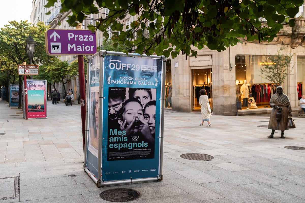 ouffestival's tweet photo. As rúas ourensás están listas para recibir 10 días de cine 🏁 Acompañádesnos?

🔗 Programa completo + entradas:
https://t.co/lKpjQSt00U

🎞 #OUFF2024
🗓 Do 27 de setembro ao 6 de outubro https://t.co/nNxR5XHAR4