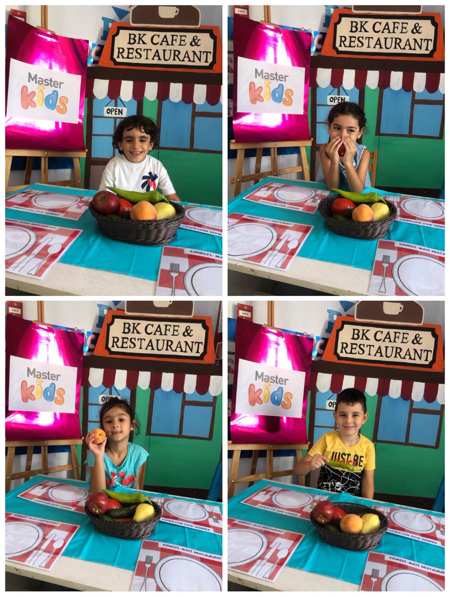 _SevNur's tweet photo. ❤️💙 Kırmızı-Mavi Restaurantı ziyaret ederek, sağlıklı-sağlıksız yiyeceklerden bahsettik. Tam-yarım-çeyrek kavramlarını ö��rendik. 🍎🥦🍒🥒
@omerfarukozer @isilkumyol @corlubk https://t.co/fMoVJxbn3O