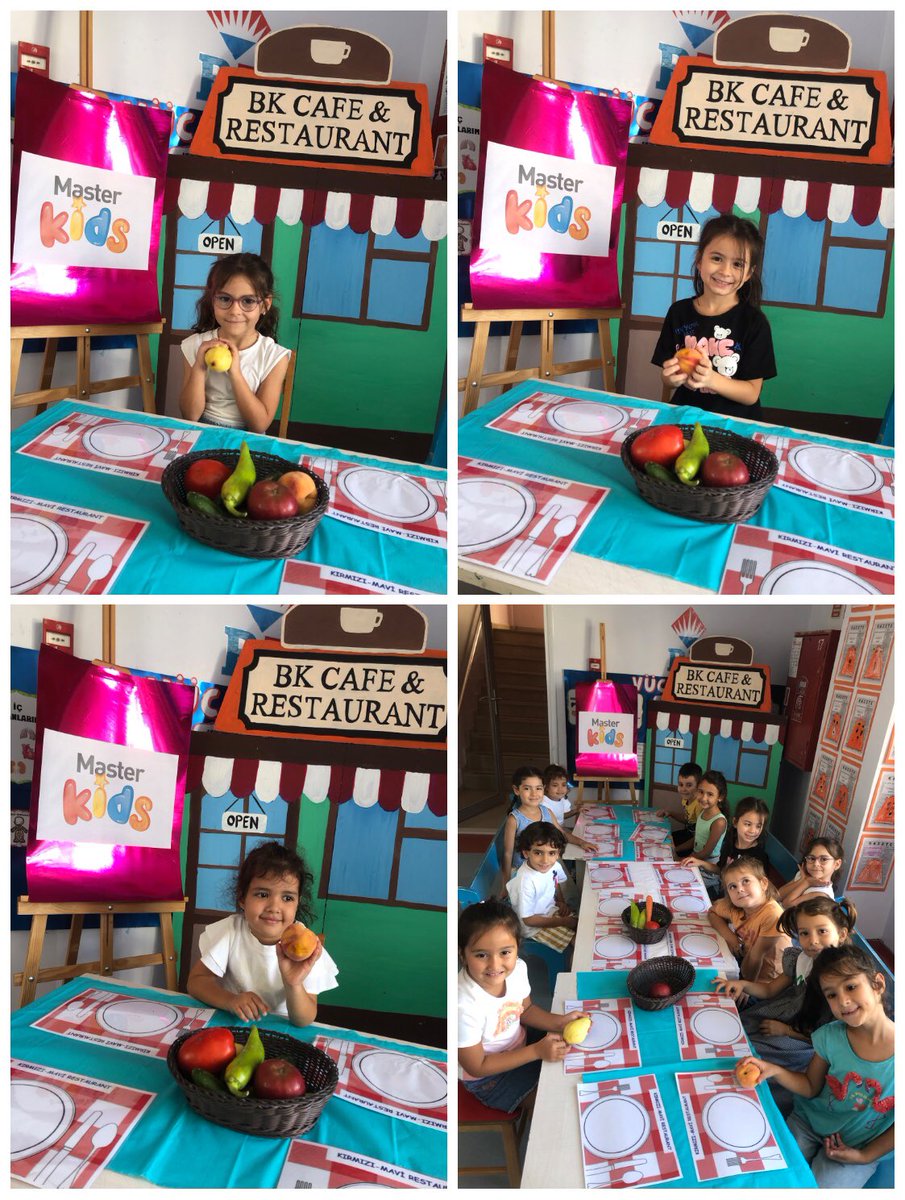 ❤️💙 Kırmızı-Mavi Restaurantı ziyaret ederek, sağlıklı-sağlıksız yiyeceklerden bahsettik. Tam-yarım-çeyrek kavramlarını öğrendik. 🍎🥦🍒🥒
<a href="/omerfarukozer/">ömer faruk özer</a> <a href="/isilkumyol/">Işıl Kumyol</a> <a href="/corlubk/">BK Çorlu Kampüsü</a>