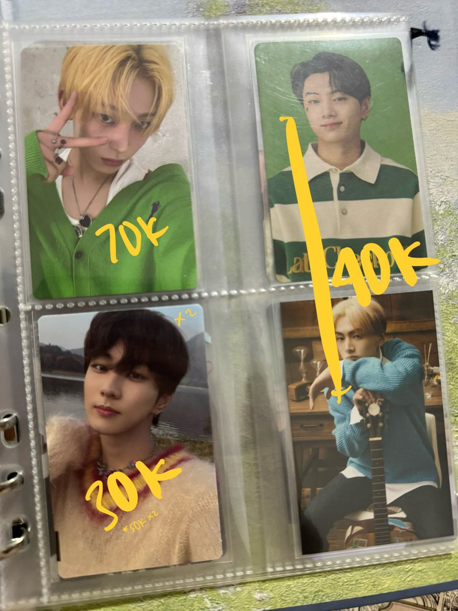 zoldyxc's tweet photo. bisa keep event 🍊
dom palembang
exc pack (2k)
bisa nego kalo ambil 2 pc+
🔴dot binder = pair https://t.co/ujMlf4XVjr