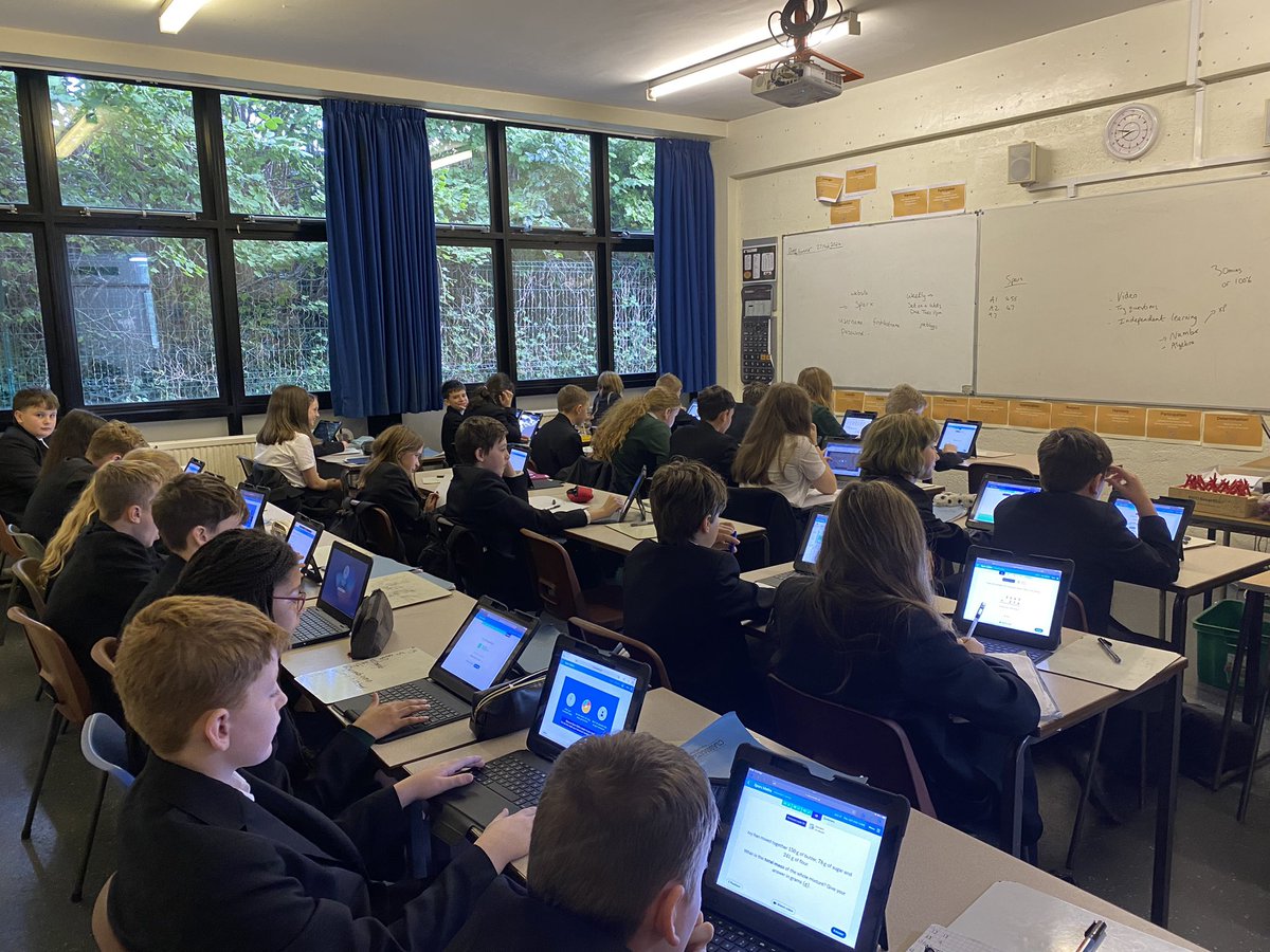 We have started to introduce Sparx Maths to year 7 today. This is our homework platform and is also an excellent resource for independent learning. Well done Mrs. Harvey/ Mrs. Taylor’s class 🖥️