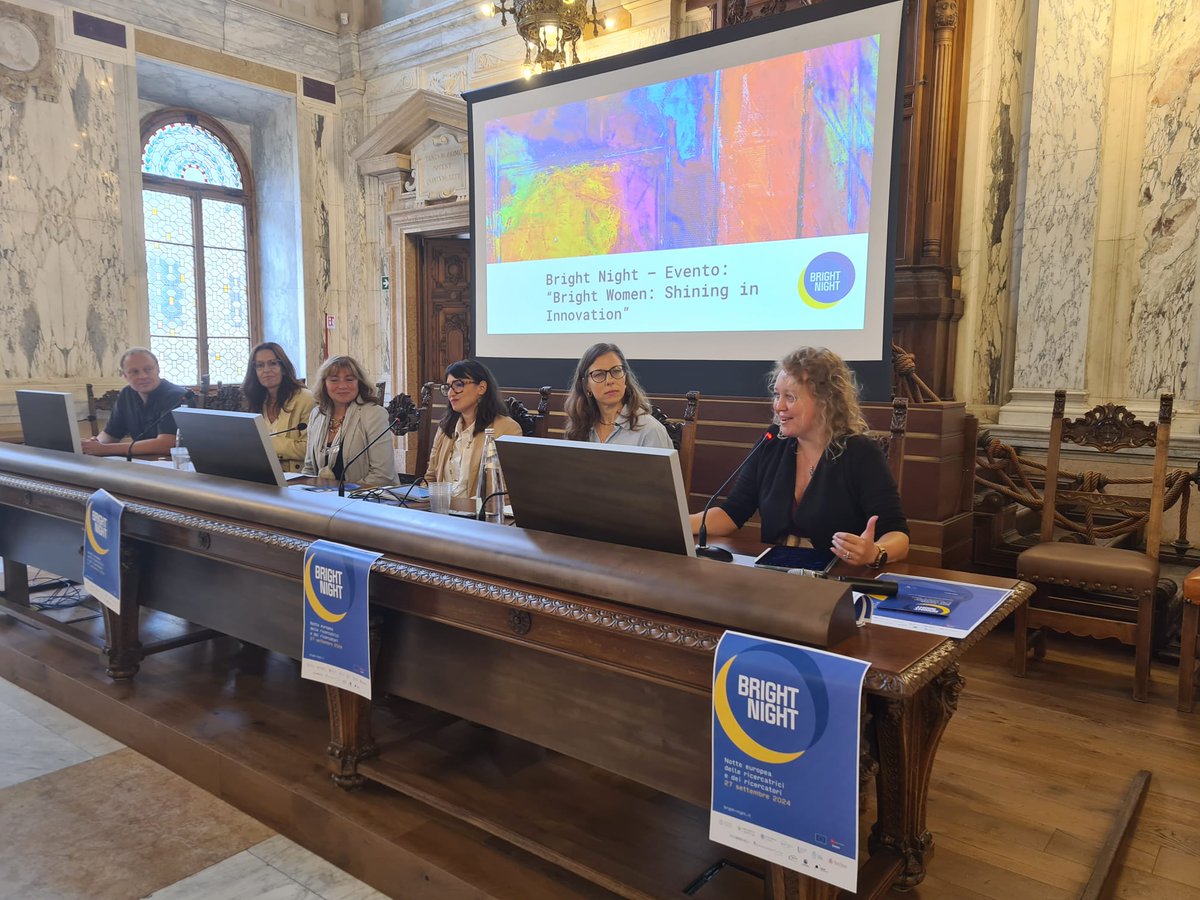 ✨A bright start for the Women Founders Network at its kickoff meeting in Pisa! The first session is diving into challenges and opportunities for women in innovation and technology, as part of the #BrightNight24. Join us online: tinyurl.com/4d2zw7tj #WFN #womeninnovators