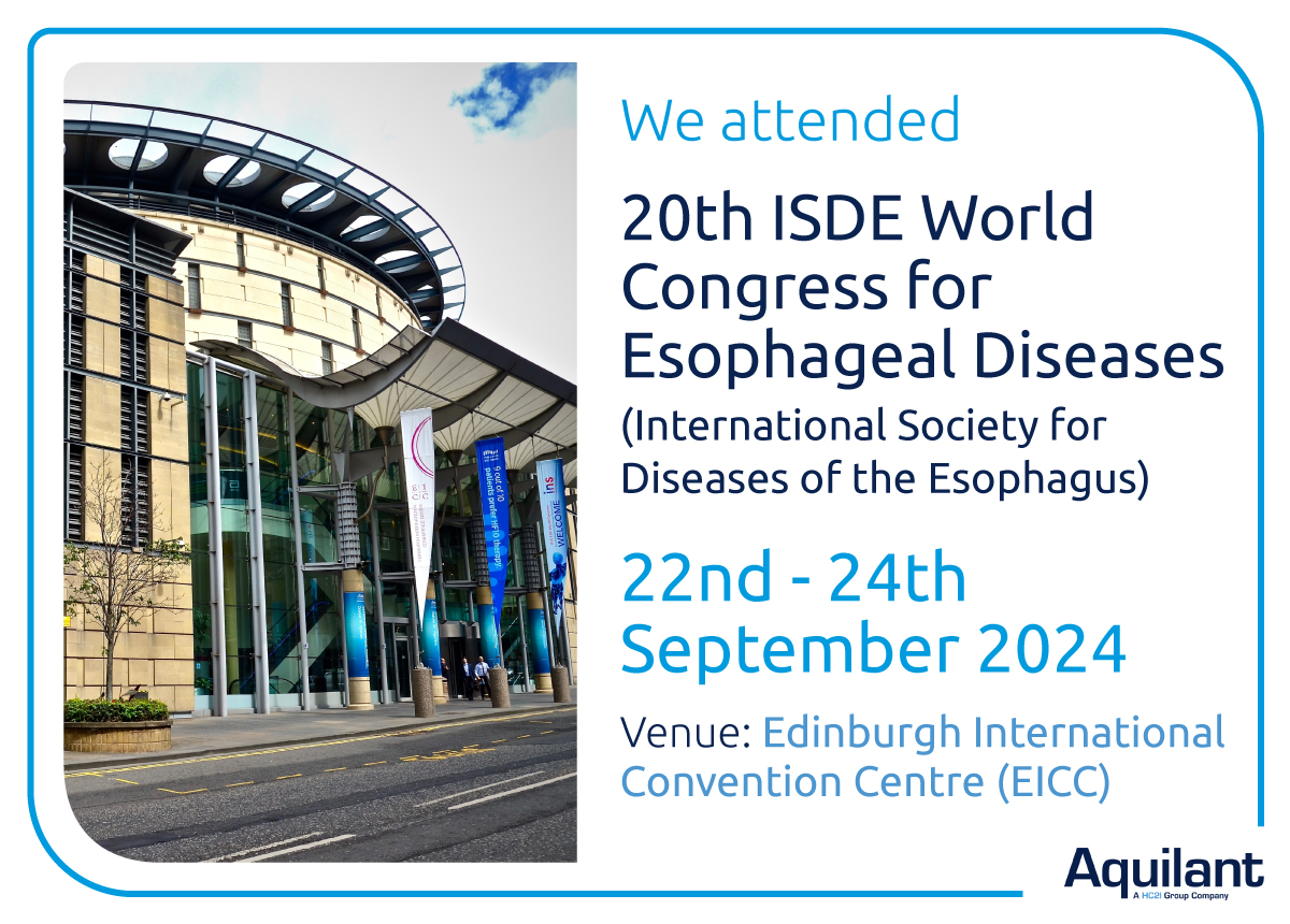 #Aquilant and #Fujifilm were delighted to support the 20th #ISDE World Congress for #Esophageal Diseases, held at the #EICC

We explored the latest innovations in #UpperGI #endoscopy, including Fujifilm's gold standard #transnasal endoscopy system.