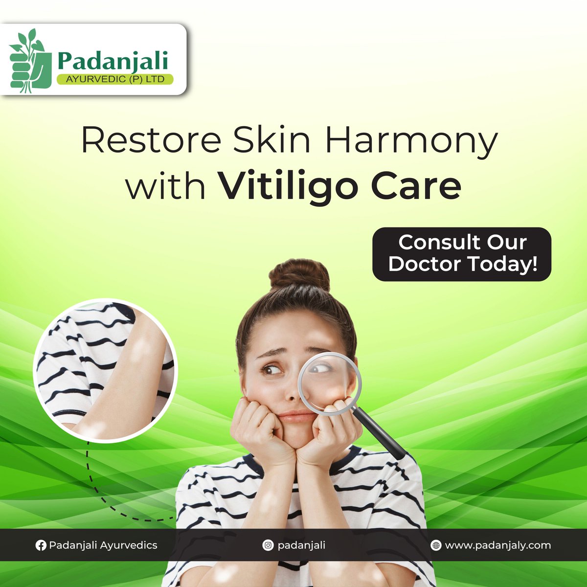 padanjali's tweet image. Our Vitiligo care solutions are designed to boost your confidence by restoring skin balance. 

Call us @ 9447924590
WhatsApp : +91 93874 44494
Visit:padanjaly.com

[Itching, Diabetic Foot Ulcers treatment, surgical scar treatment, Dry Skin treatment]

#Leukoderma
