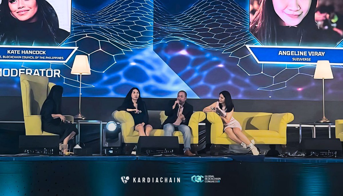 KaiDotNow's tweet photo. KardiaChain at Global Blockchain Congress 2024! 🌍

Exciting moments as KardiaChain’s Global CEO, Roel Resurreccion, takes the stage at the Global Blockchain Congress 2024! 🤝 A day filled with innovation, collaboration, and insightful discussions with industry leaders, pushing the boundaries of blockchain technology in local government and universities. CEO Roel also shared valuable insights from our experience in Da Nang, which are set to inform Bataan’s groundbreaking blockchain initiative.

Stay tuned as we continue to pioneer the future of blockchain technology! 💡

#GlobalBlockchainCongress #KAI #KardiaChain