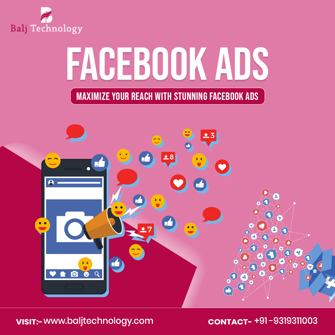 BaljTechnology's tweet photo. Tired of lackluster ad performance? Let our Facebook ad experts revamp your strategy and skyrocket your results.🚀
*
*
Visit Us 👉https://t.co/0eo8dyDwDf
* 
*
 #baljtechnology #socialmedia #facebookmarketing #fbads #facebookadvertising #leads #ads https://t.co/hNAV13OyKg
