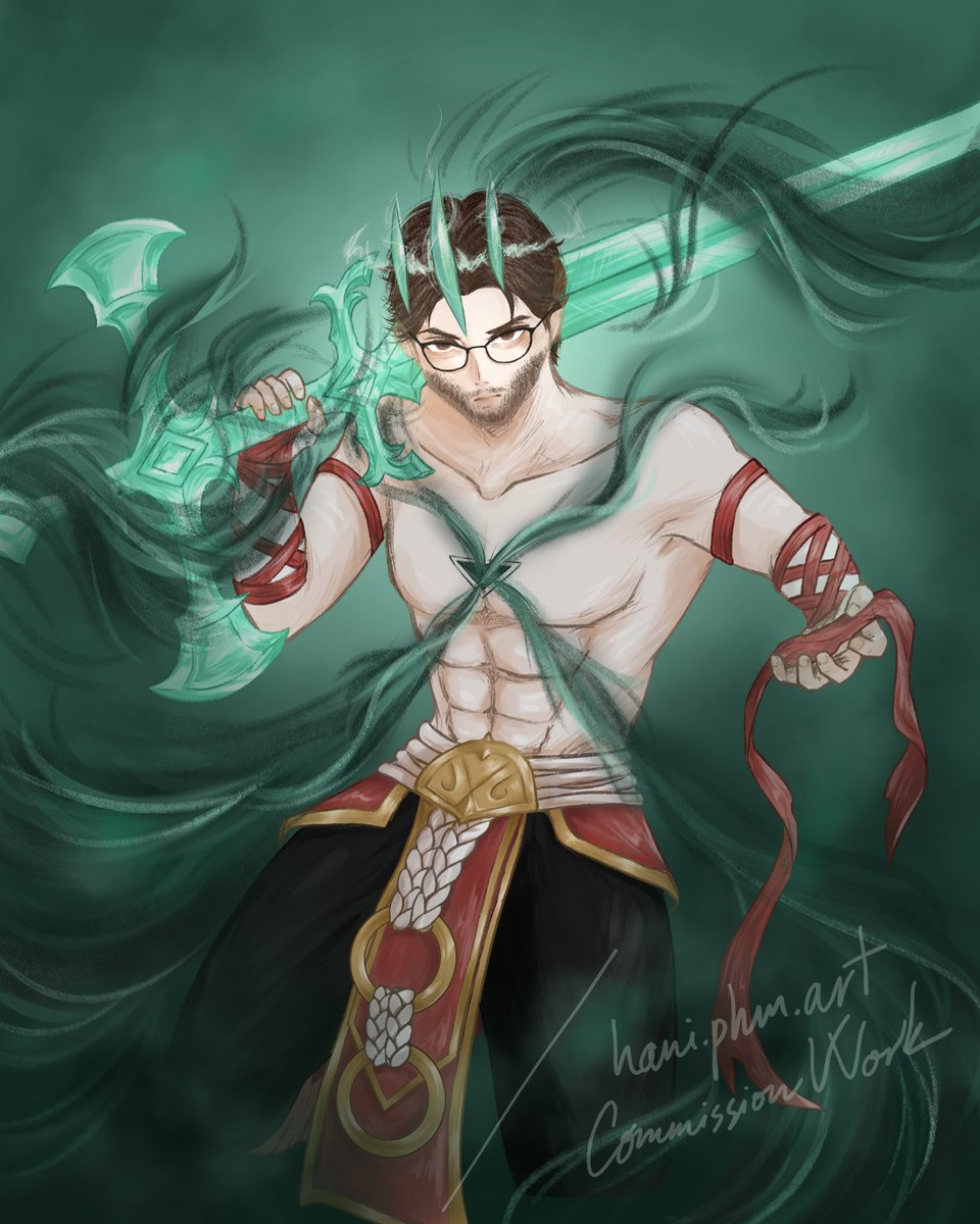 artwork in Worlds style (person with champion signatures): Pshybyl, jungler for Unity esports :> #LeaguefLegends #HeavyIsTheCrown