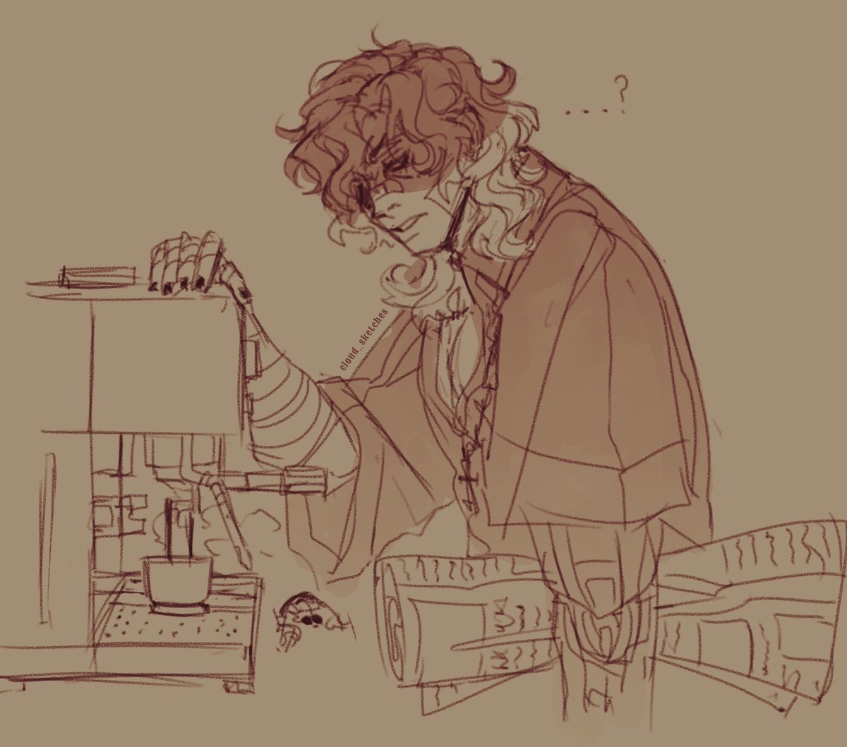 cloud_sketches's tweet image. Hmm, freshly brewed espressos. ☕️