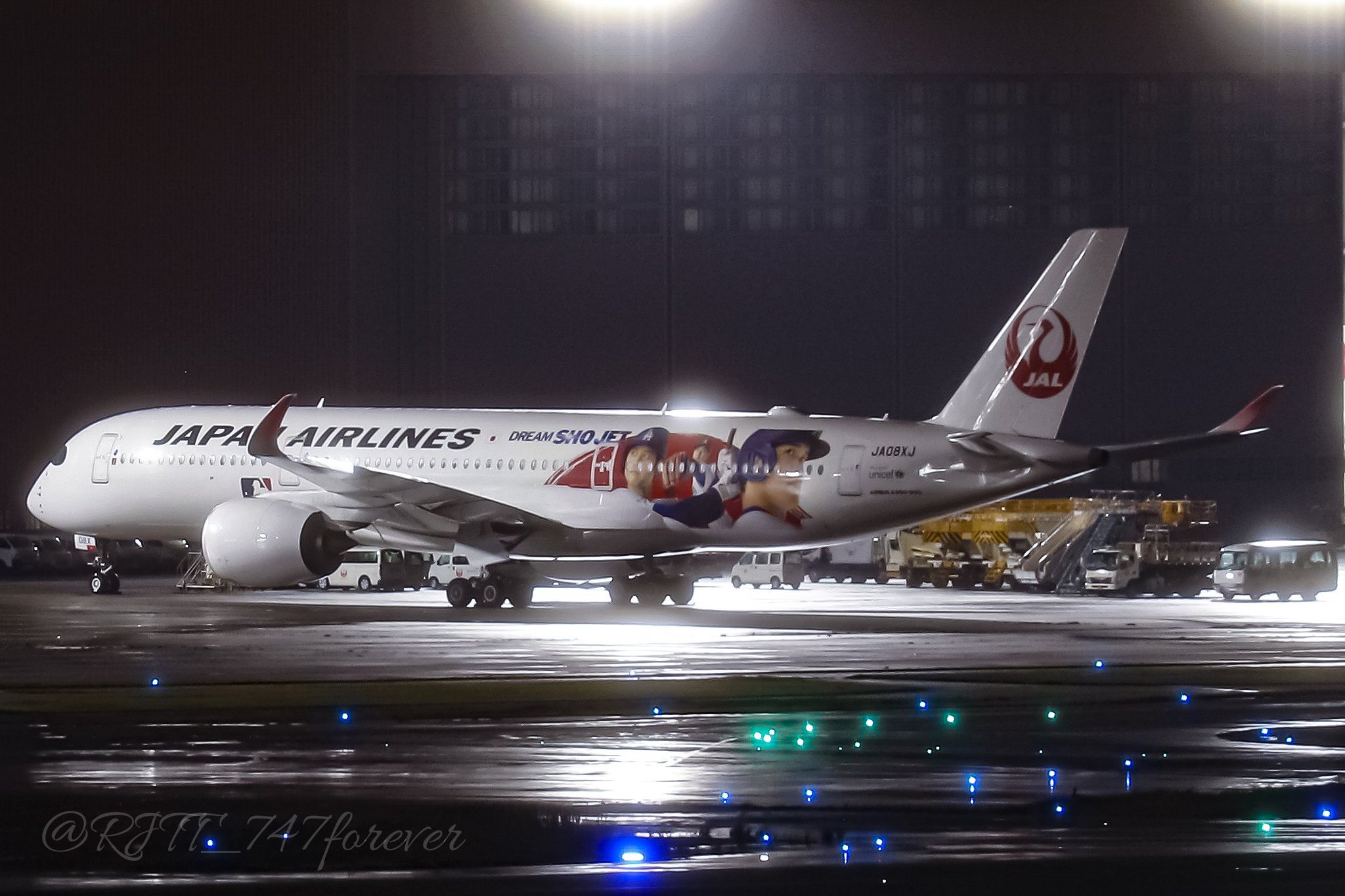 ❤入手困難❤JAL 大谷翔平モデル A350-900✨1/400スケール 合金製 Av JAL A350-900 JA08XJ DREAM SHO 1/400
