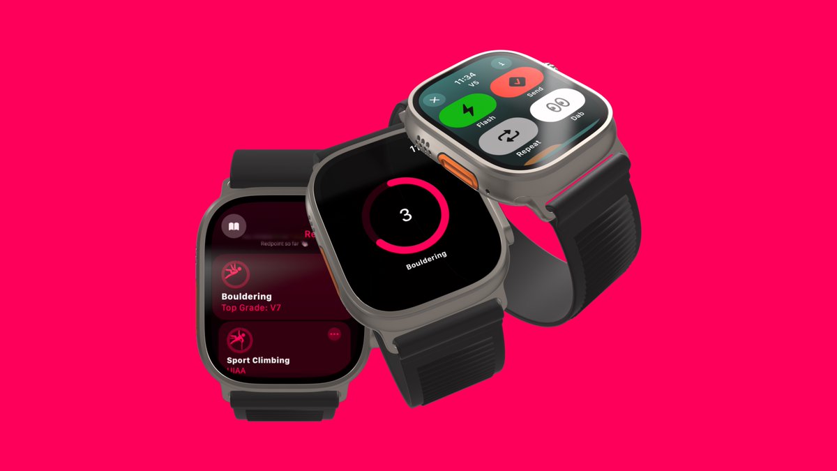 Frederik Riedel 🐻❄️ (@frederikriedel) on Twitter photo We’re working on a completely new re-design of <a href="/redpoint_app/">Redpoint Bouldering & Climbing App 🧗♀️⌚️</a> for Apple Watch:
It’s rewritten in SwiftUI using the new watchOS 10 design styles.
DM me if you want to give it a try, it’s already on TestFlight! We’re working on a completely new re-design of <a href="/redpoint_app/">Redpoint Bouldering & Climbing App 🧗♀️⌚️</a> for Apple Watch:
It’s rewritten in SwiftUI using the new watchOS 10 design styles.
DM me if you want to give it a try, it’s already on TestFlight!