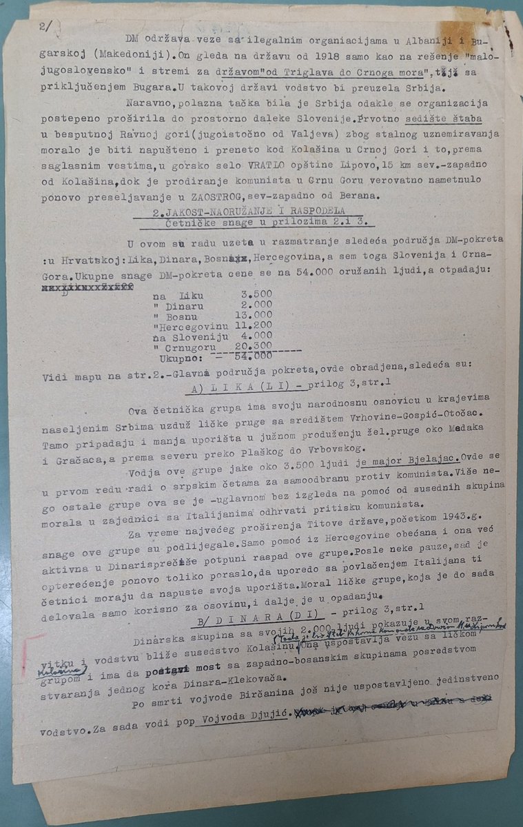 AndabakIvan's tweet photo. Povjerljiv dokument njemačkog zapovjedništva 373. 🇭🇷 Infanterie-Division.
Dokument je zapravo elaborat o četničkim jedinicama na prostoru Slovenije, NDH i Crne Gore.
Par stranica o odnosima, prije svega suradnji, između četnika i NDH i njem. jedinica. https://t.co/ifUCn0H7j6