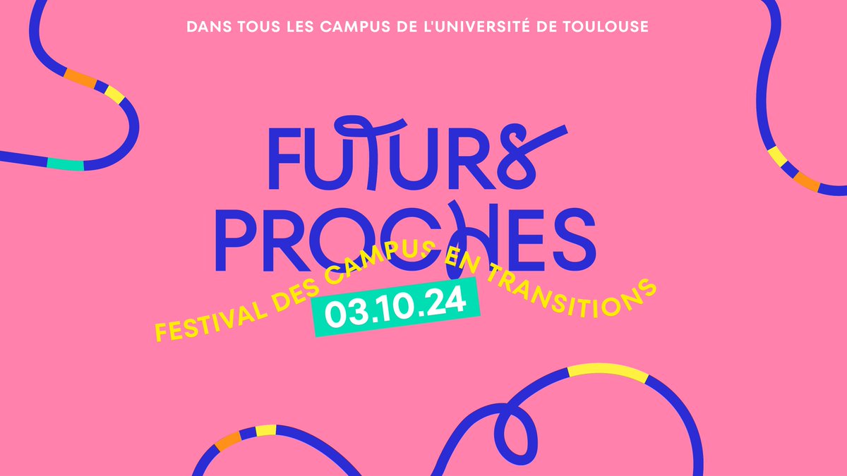 ENAC (@enacfrance) on Twitter photo 🍃 Le 3 octobre, c'est le Festival #FutursProches, le festival des campus en transitions de l'<a href="/Univ_Toulouse/">Université de Toulouse</a>.
➕de 200 animations, autour des enjeux environnementaux et sociétaux
📌4 ateliers seront proposés à l'ENAC
👉 Informations et inscriptions : futurs-proches.univ-toulouse.fr 🍃 Le 3 octobre, c'est le Festival #FutursProches, le festival des campus en transitions de l'<a href="/Univ_Toulouse/">Université de Toulouse</a>.
➕de 200 animations, autour des enjeux environnementaux et sociétaux
📌4 ateliers seront proposés à l'ENAC
👉 Informations et inscriptions : futurs-proches.univ-toulouse.fr